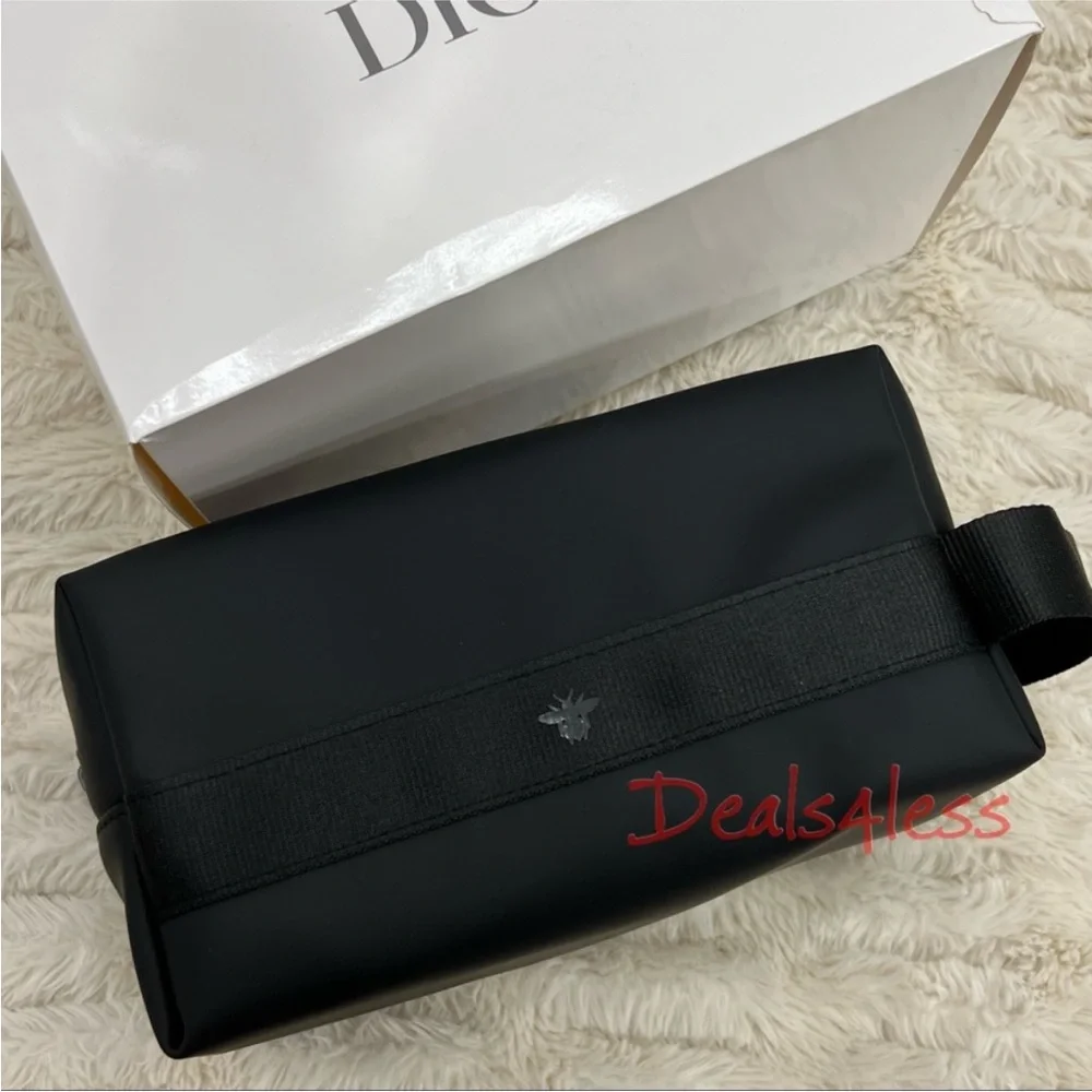 Dior Pouch Cosmetic Bag Toiletry Case Travel Dop Kitt Shaving Bag NEW in box